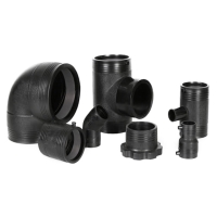 PE Plastic Pipe Fittings
