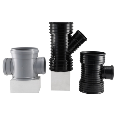 PE Plastic Pipe Fittings