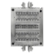 Small three-way pipe fitting mould