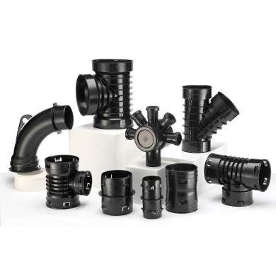 PE Plastic Pipe Fittings