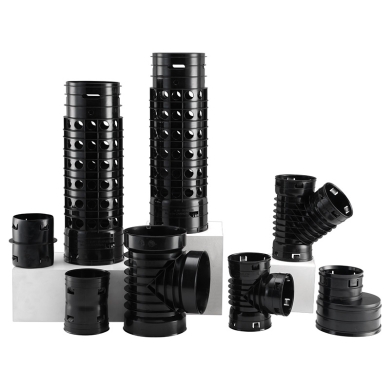 PE Plastic Pipe Fittings
