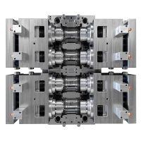 Flare direct pipe fitting mould