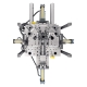 Multi-head floor drain mould